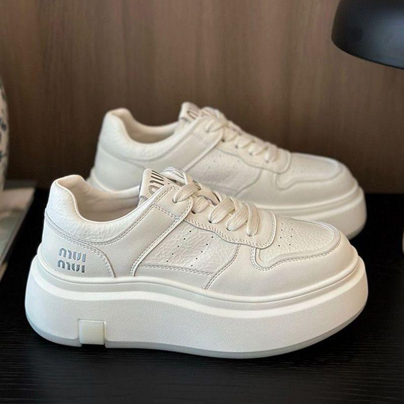 Platform women's autumn new comfortable and versatile sports casual shoes increase the height of women's shoes college style