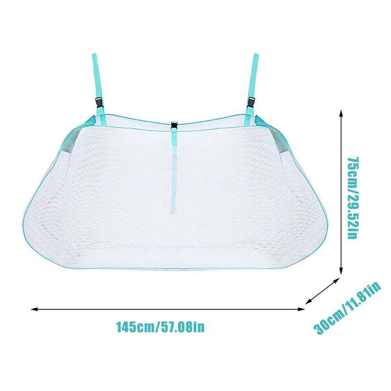 Pool Toy Storage Bag Large Capacity Poolside Mesh Net Pouch Holder Swimming Pool Mesh Organizer For Water Inflatable Accessories