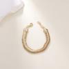 European and American jewelry fashion personality ins style pearl jewelry retro exaggerated bohemian versatile bracelet