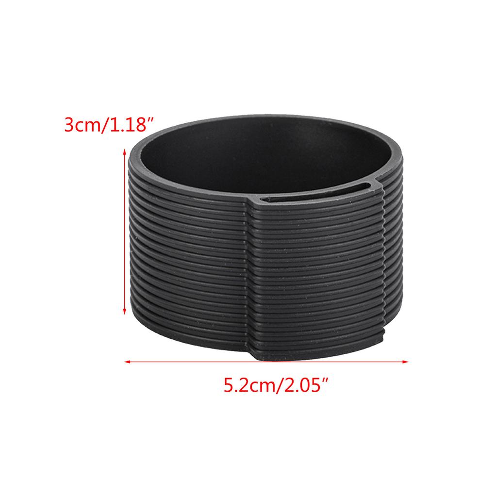 2Pcs Manual Coffee Grinder Silicone Sleeve Hand Coffee Grinder Bean Grinder Mini Coffee Grinder Silicone Cover Settings