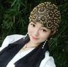 Glitter T Shape Bandana Hat Ethnic Style Outdoor Breathable Eco-Friendly Four Seasons Women Cap