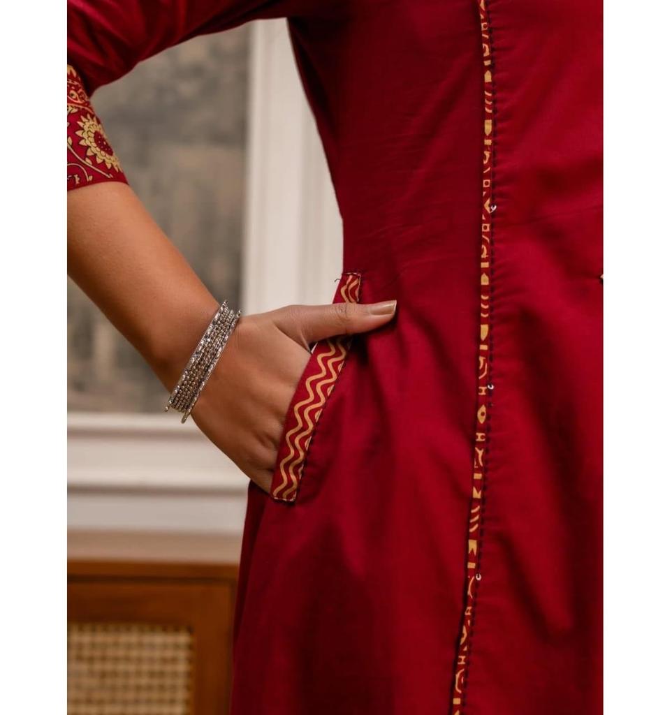 Women Bollywood Cotton Top Tunic Kurta Pant Dupatta Set Indian Designer Ethnic Wear Salwar Suit