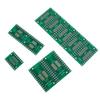 35PCS Double-Sided PCB Kit SMD Turn To DIP Adapter Converter Board SOP8 MSOP10 SOP14 SOP16 SOP20 SOP24  Electronic Components