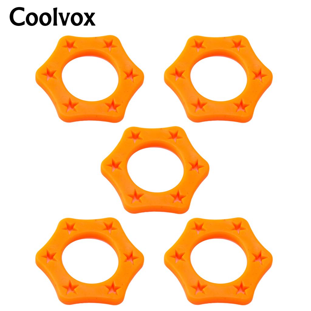 5PCS Audio Plastic Anti-Roll Device Fits standard size Wired Handheld microphone