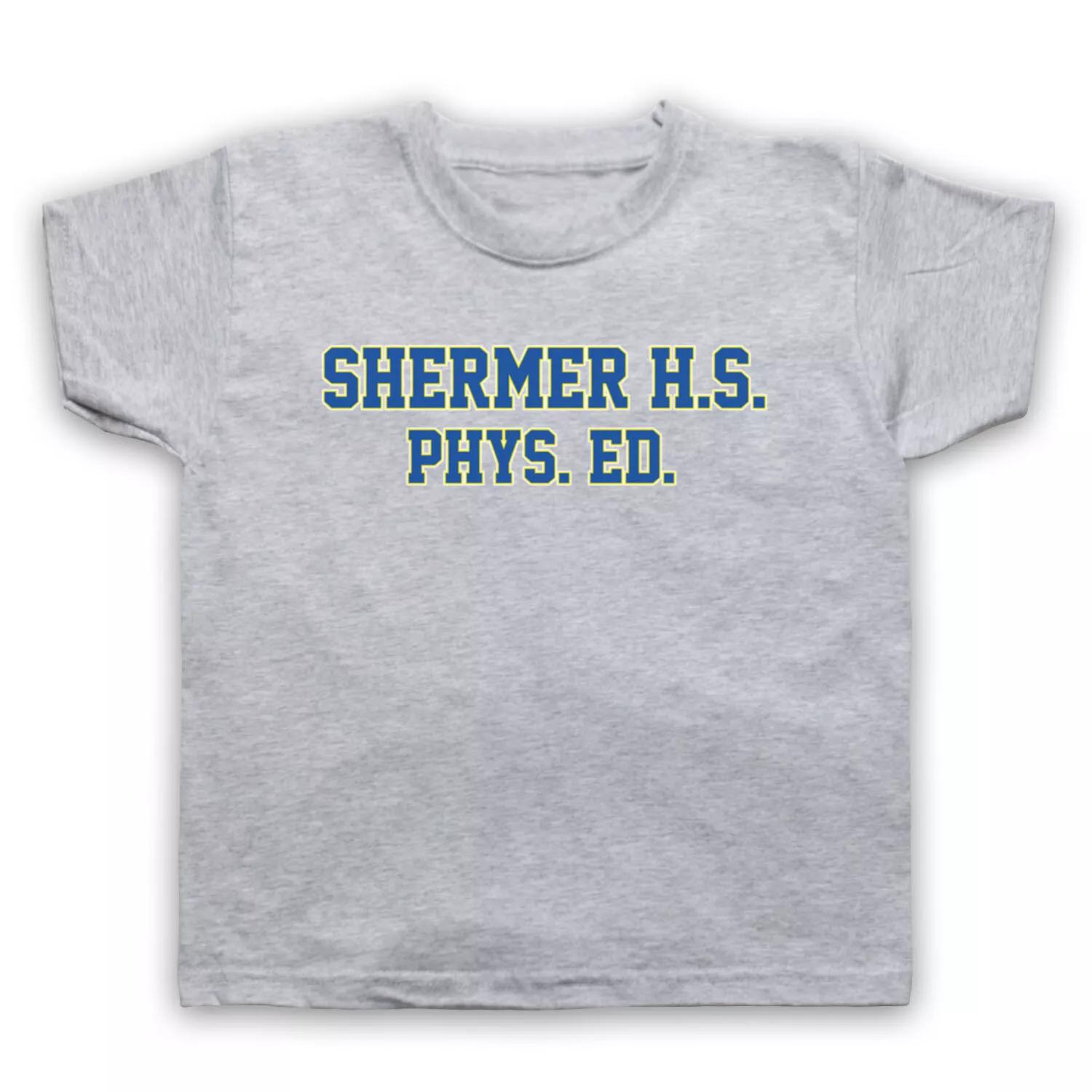 SHERMER PHYS ED UNOFFICIAL WEIRD SCIENCE HIGH SCHOOL KIDS CHILDS T-shirt 150