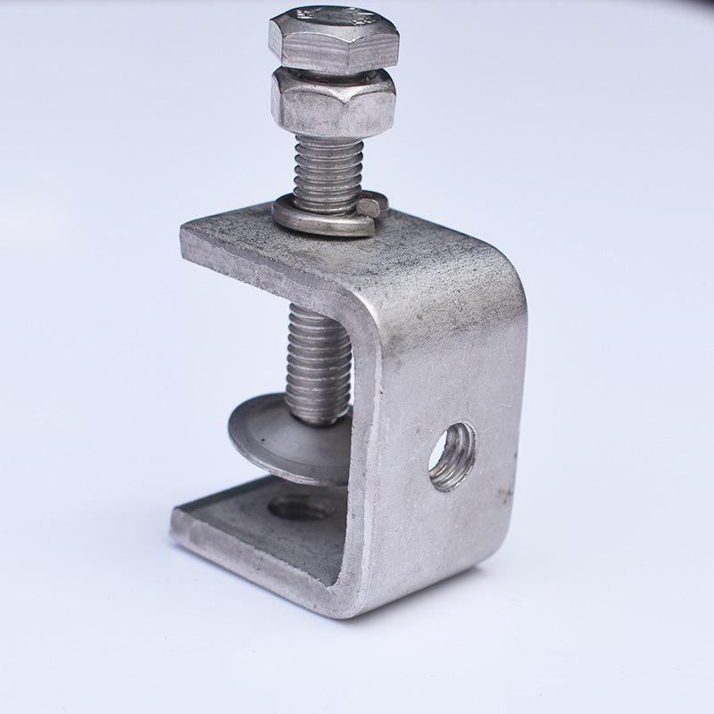 C304 Tiger Claw U-Shaped Stainless Steel Pipe Clamp