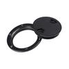 Round Deck Hatches Cover In Black and White Color Multiple Size for Boats Motorhome and Tool Compartments