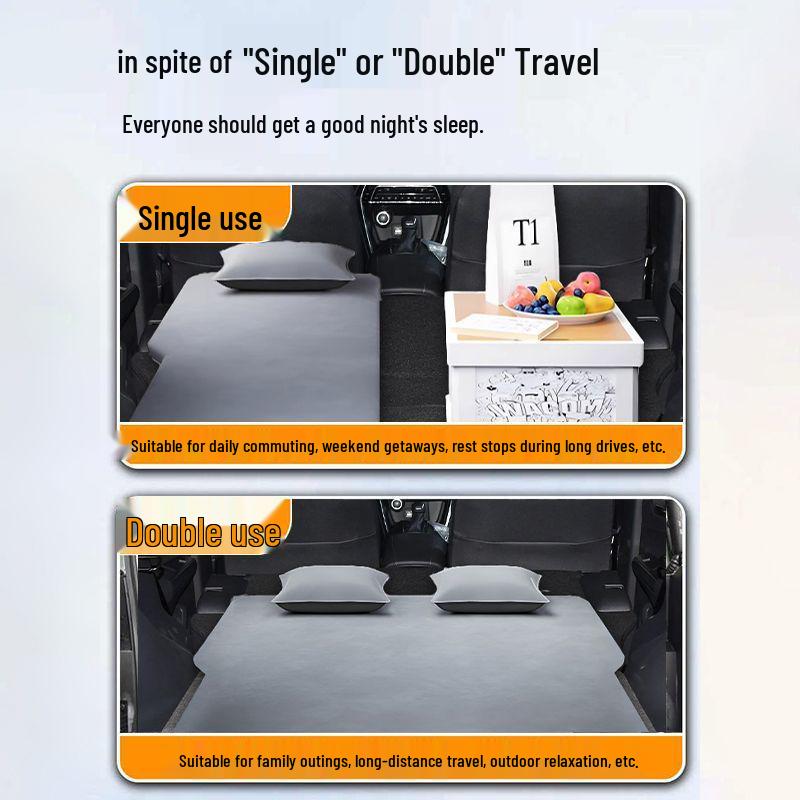 Toyota RAV4 SUV Trunk Air Mattress: Universal Automatic Inflation Car Sleeping Bed