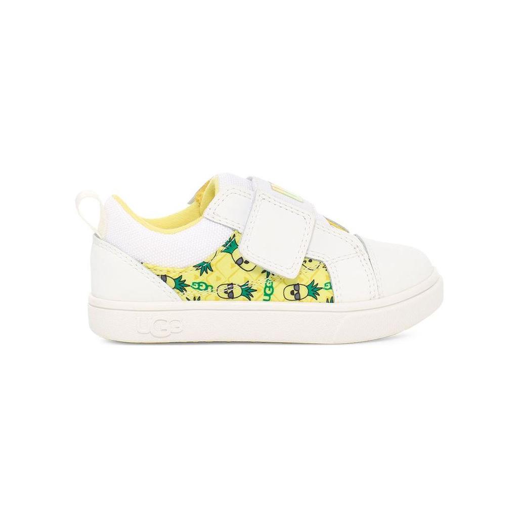 UGG Leather Comfortable Casual Low-Top Walker Baby Sneaker Pineapple-Yellow 1138613T-PNE