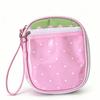 Korean-Style Passport Holder Strawberry Design Compact Travel Wallet Ticket Storage Bag  City Tours