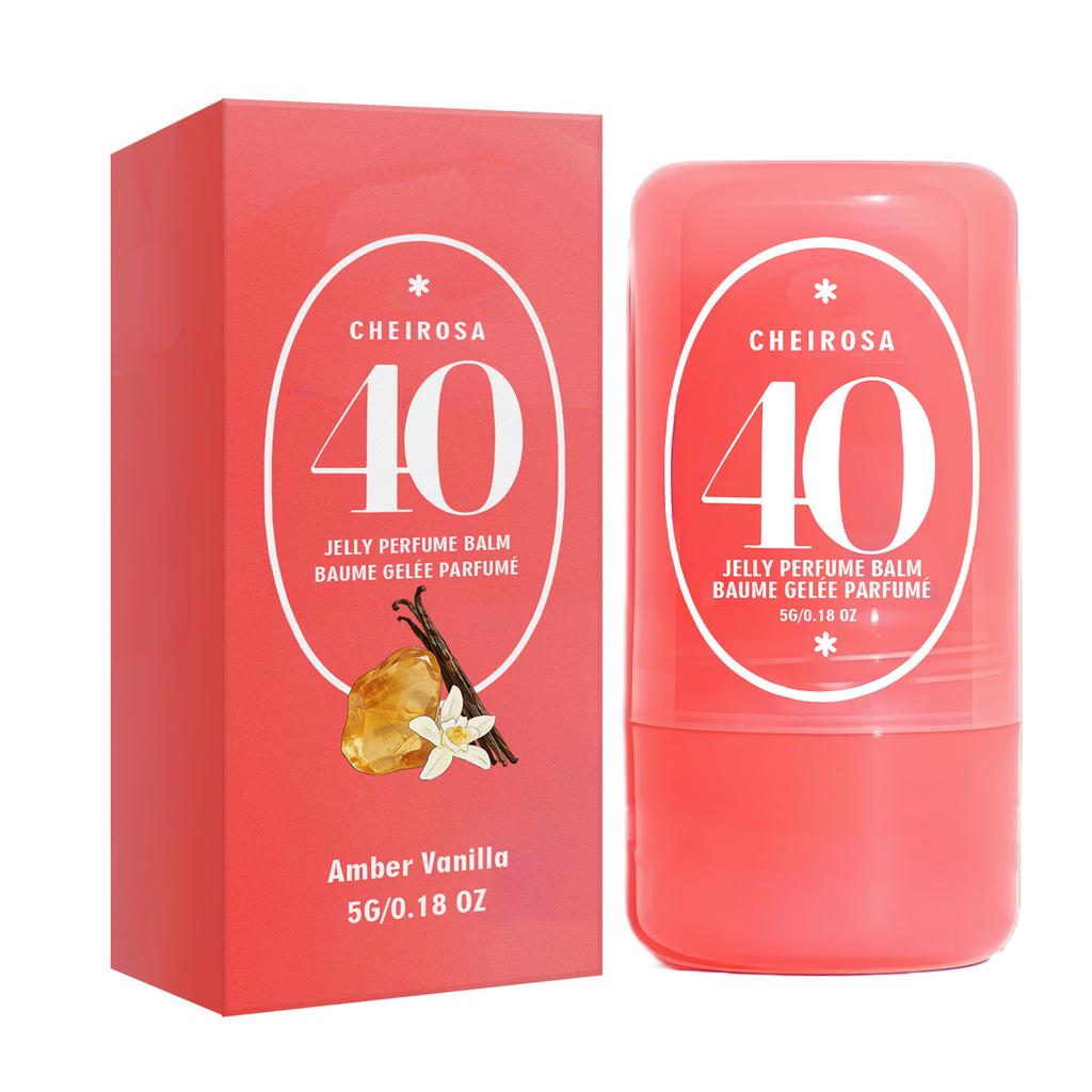 Amber Vanilla Solid Perfume Balm 5g Portable Sweet Fragrance On-the-Go Easy Application Ambiance Enhancer Style Statement