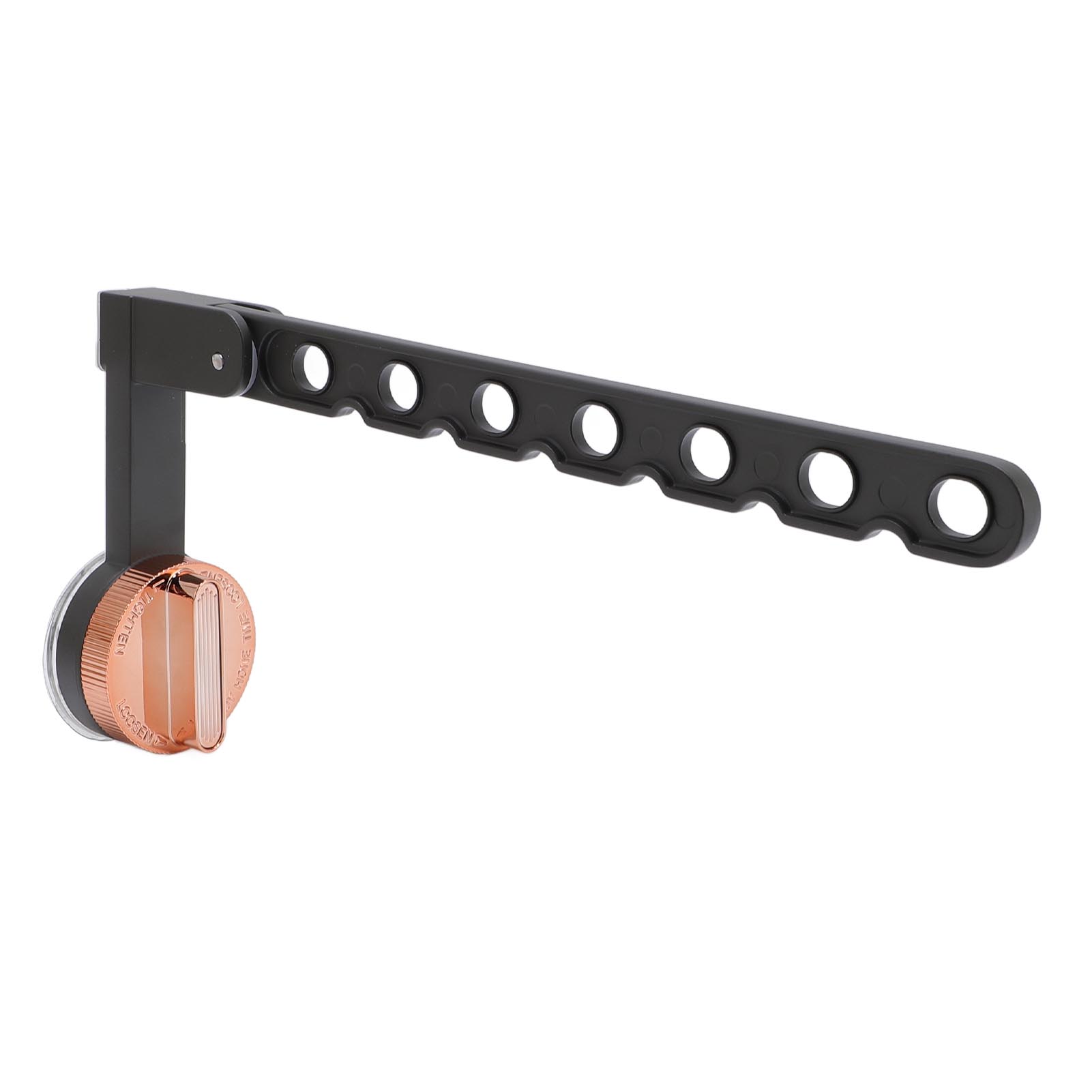 

Складная сушилка для одежды из алюминиевого сплава, многофункциональная, многоразовая, настенная, на присосках, штанга для сушки одежды для балкона, прачечной