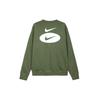 Nike Sweatshirts Men's Rugged Green Crew Neck Thickened Other DM5461-326
