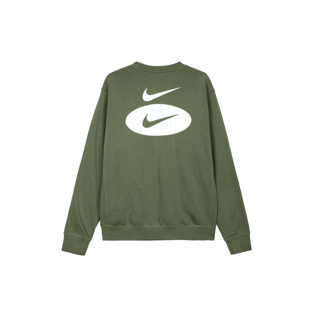 Nike Sweatshirts Men's Rugged Green Crew Neck Thickened Other DM5461-326