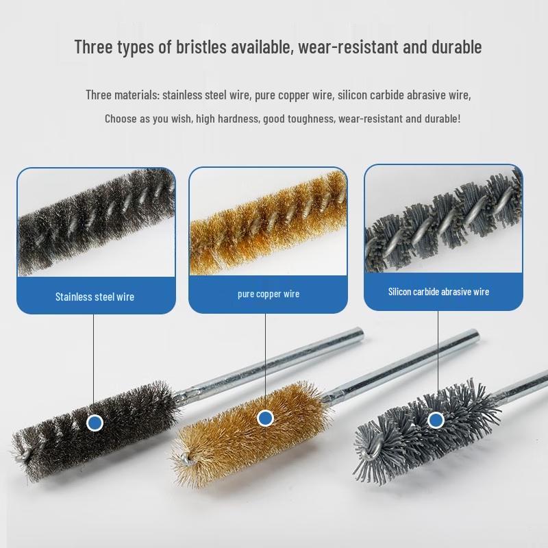 JZDASI Closed Copper Wire Pipe Brush Set