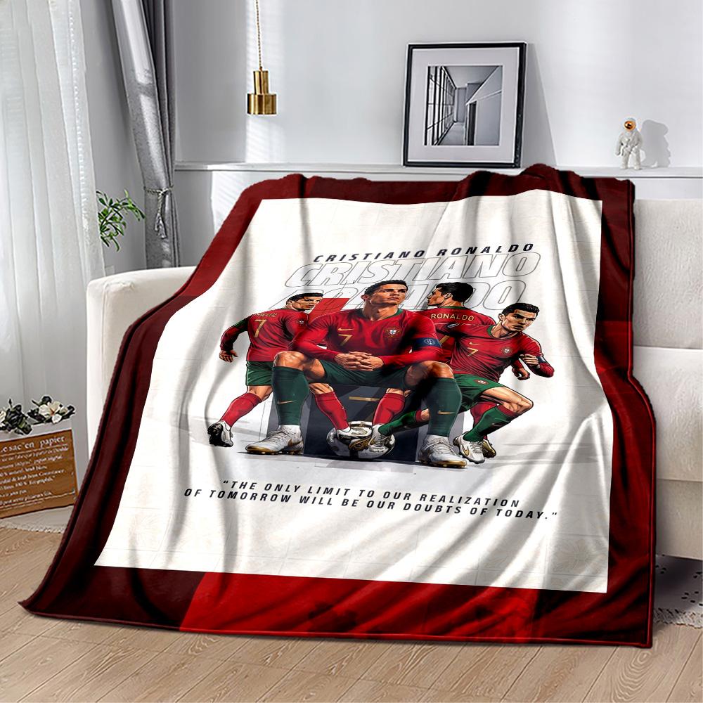 Cristiano Ronaldo 54 Blanket Durable Comfort Great for Livingroom Couch Office for All Occasions Modern Style Best Holiday Gift for Friends Family