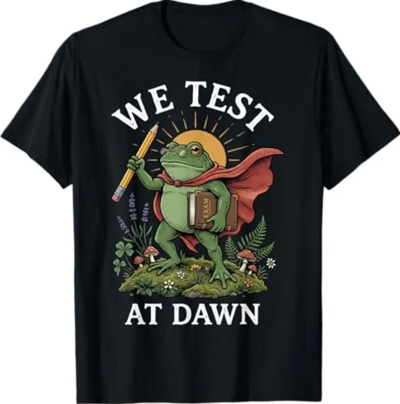 We Test At Dawn T-Shirt Clothing, Shoes & Accessories|Men|Men s Clothing|Shirts|T-Shirts S разноцветный