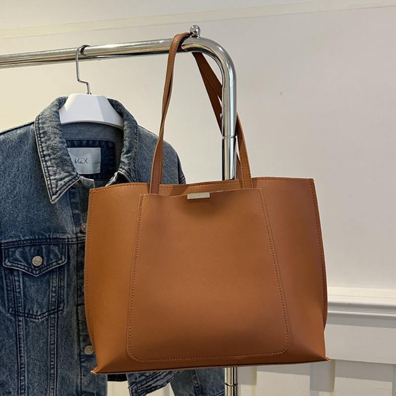 Hochwertige PU-Leder Schulter Crossbody Tragetasche Große Kapazität Handtasche Geldbörsen Marke Luxus Designer Damen Taschen