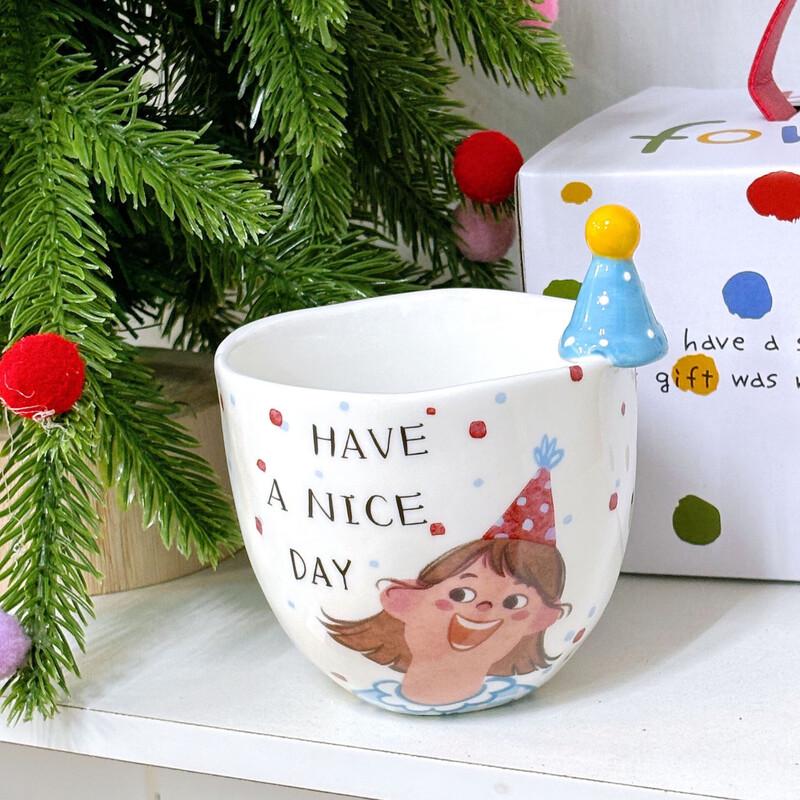 WJ Creative Ceramic Hat Mug 280ML