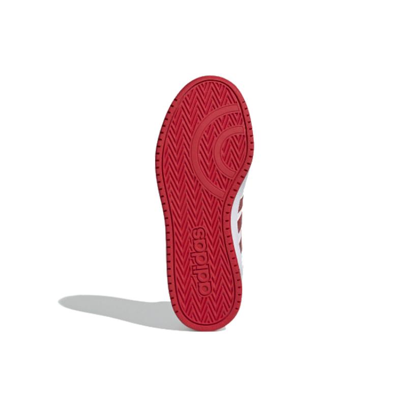 Adidas Hoops 2.0 Mid 'White Red' Women's Sneakers FW5695
