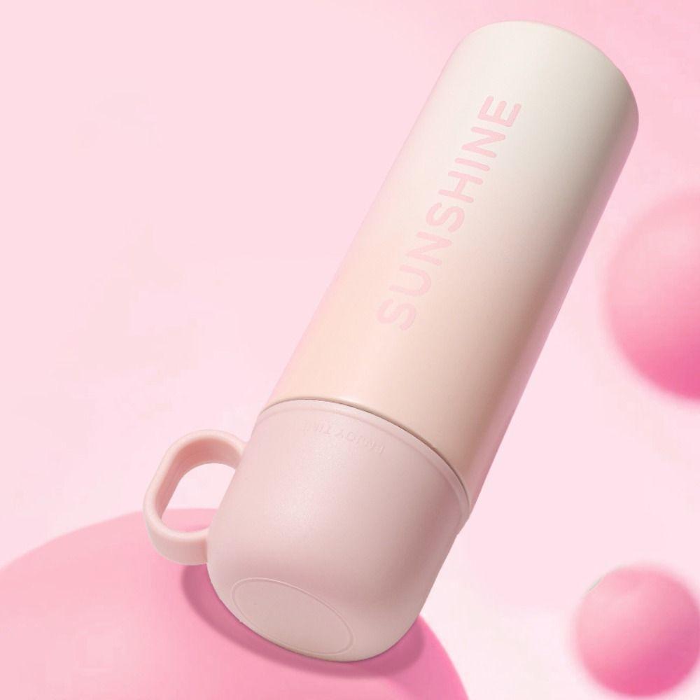 Fashion Insulation Cup 500ml Water Bottle Portable Coffee Mug  Travel