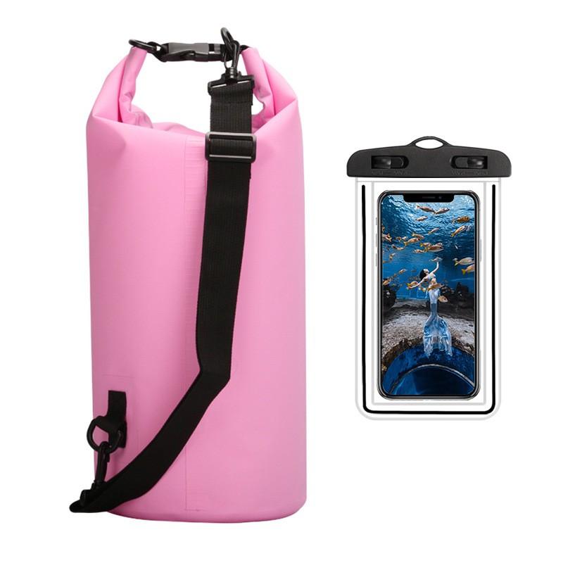 PVC Waterproof Dry Bag Bucket Backpack Beach Swimming Hiking Camping Outdoor Sports 2L-30L