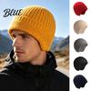 Soft Fleece Lined Thermal Hat Winter Knitted with Ear Flaps for Men Hat Stretchy Unisex Accessory Subzero Temperatures Cap Cold Weather Warm