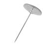 Stainless Steel Paper Memo Holder Spike Stick   Restaurant Silver for Kitchen Desk
