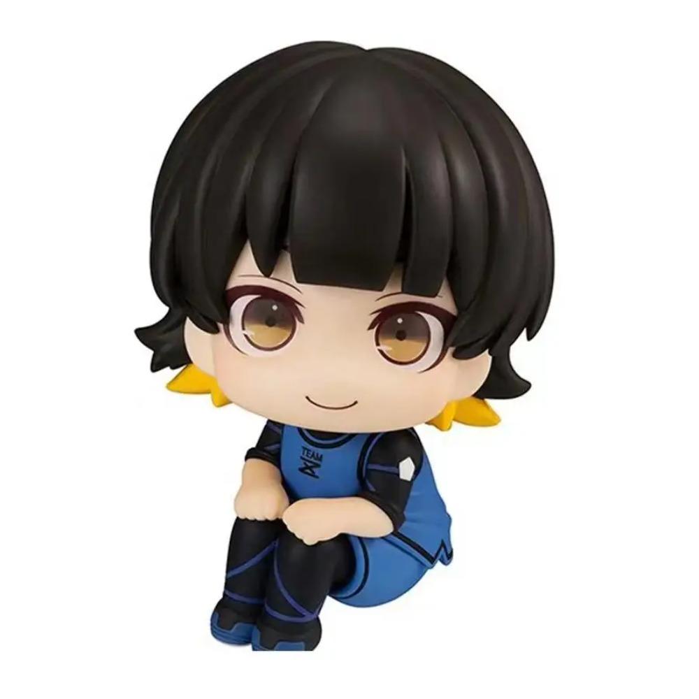 10cm Blue Lock Anime Figure Look Up Isagi Yoichi/Nagi Seishiro Action Figure Bachira Meguru Figurine Collection Model Doll Toys