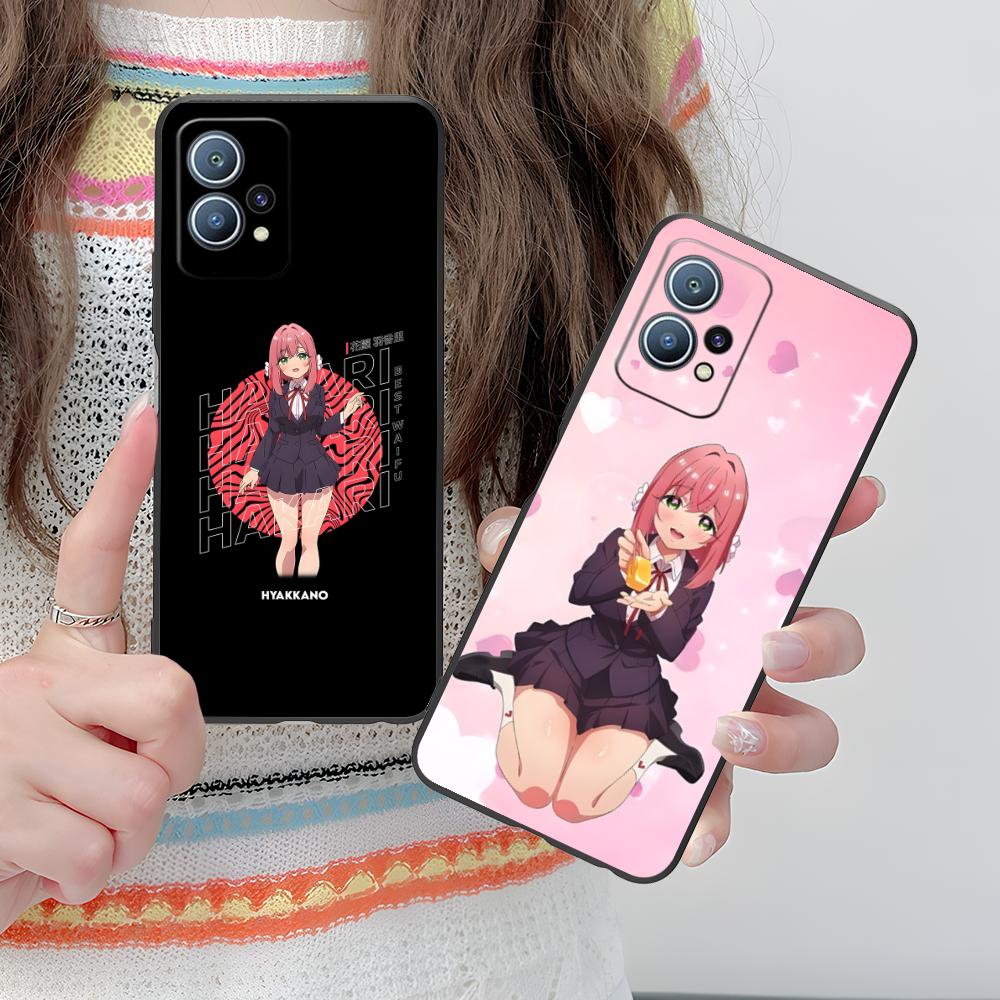 Anime Hakari Hanazono Matte TPU Mobile Phone Case for Huawei P60 P50 P40 P30 P20 P10 P9 P8 Pro Lite Plus Colorful Printing Cover