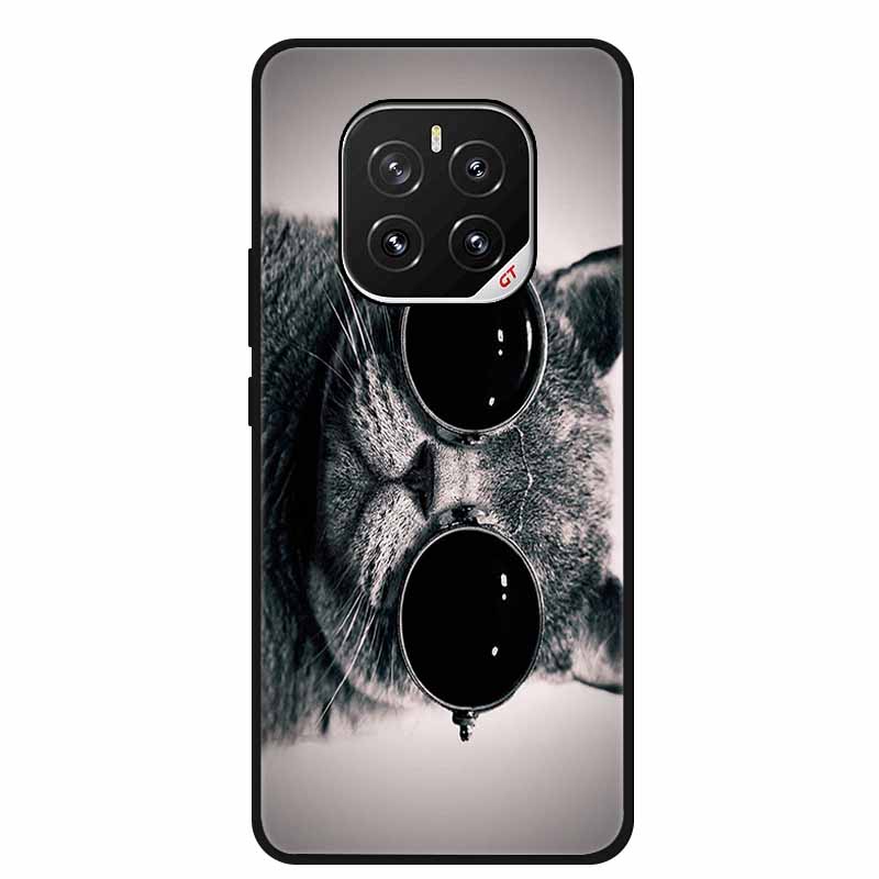 For Honor GT Pro 5G Case Animals Soft Silicone TPU Phone Cases Back Cover for HonorGT Pro PPG-AN0 Lion Shockproof Cool Wolf Capa