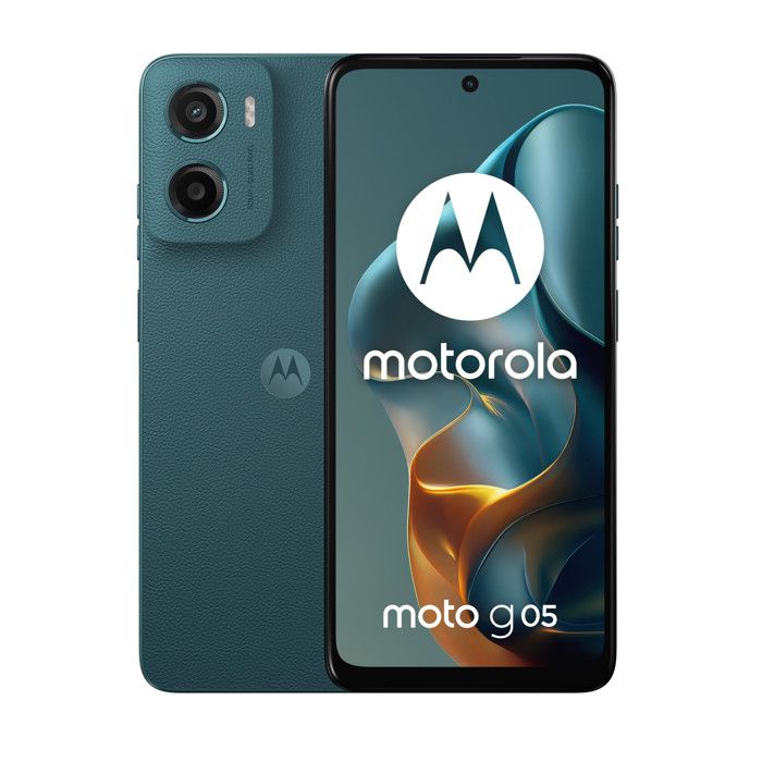 Motorola moto g05 Okostelefon 256GB Két SIM Zöld Android 15 4G