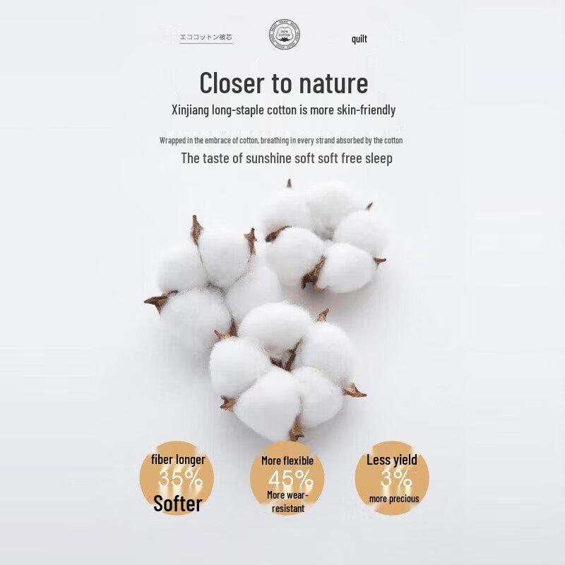 Xinjiang Long-Staple Cotton Duvet & Mattress Pad Collection