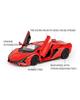 5 Inch Metal Car Simulation Diecast & Toy Vehicle Lamborghini Sian Supercar RMZ City 1:36 Alloy Model Gifts For Children