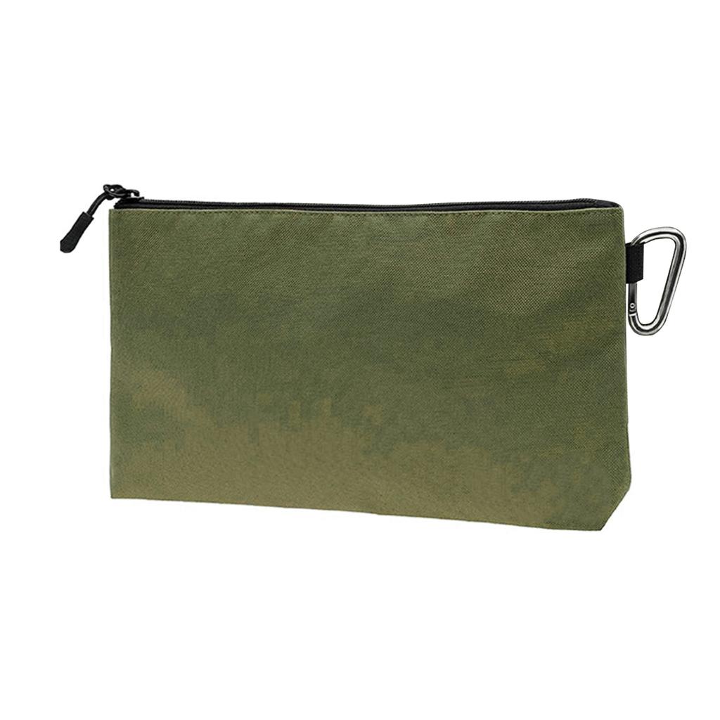 Small Tool Pouch Waterproof Heavy Duty Tool Bag Portable Heavy Duty Tool Bag Organizers with Carabiners for Tool Gadgets