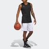 adidas Basketball Shorts Men's White IC2451