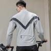 WOSAWE Unisex Road Mountain Urban Cycling Micro Stretch Breathable Windproof Pocket Top Jacket