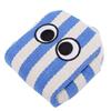   Waist Bag Cute Embroidered Eyes Striped Zippered Portable Waist   Storage Pouch
