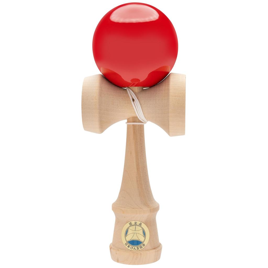 Kendama Master Takumi Competition Kendama Certified by the Japan Kendama Wooden 16-2 (Red) Association,