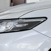 Carbon Fiber Front Headlight Eyebrow Eyelid Cover Trim For Toyota Camry 2018-19