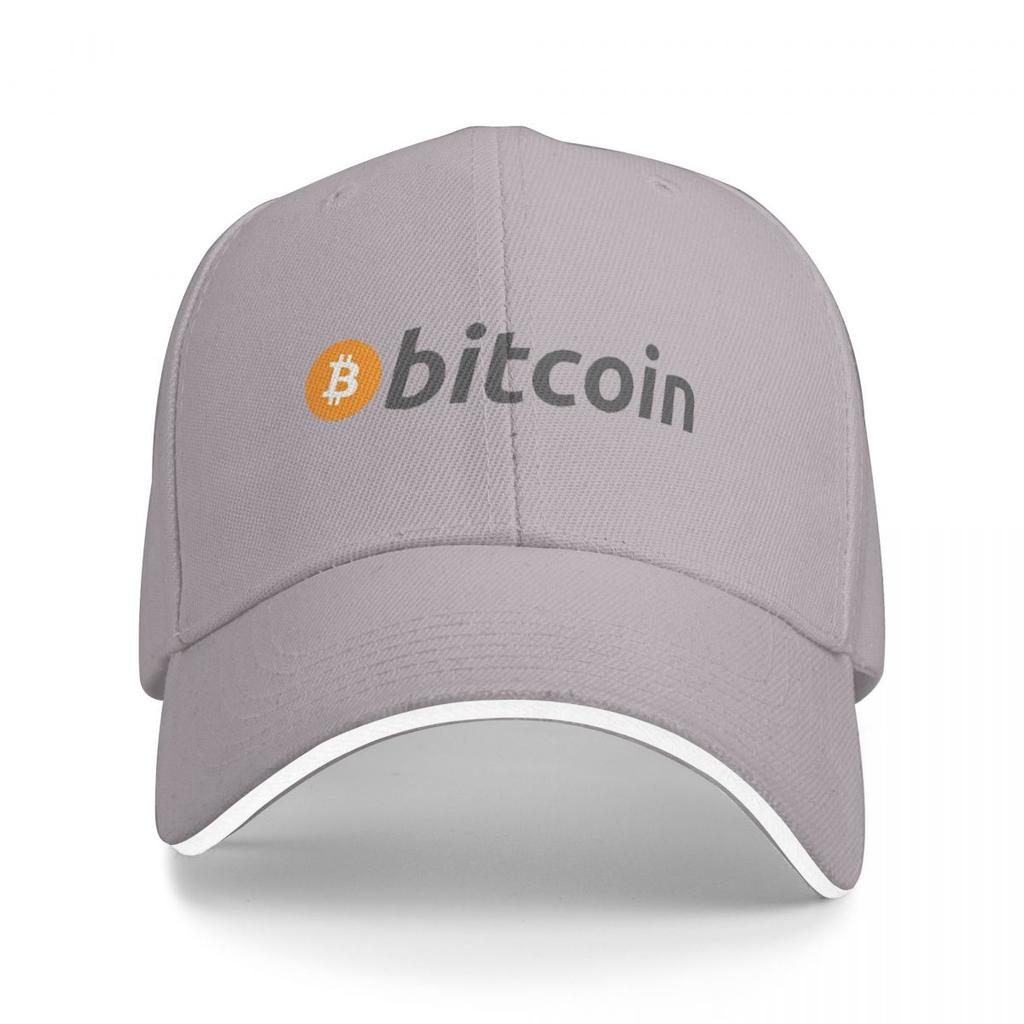 Unisex Baseball Hats Bitcoin Icon Cryptocurrency Art Outdoor Streetwear Summer Sports Baseball Caps Hip Hop Cap Casquette Hats