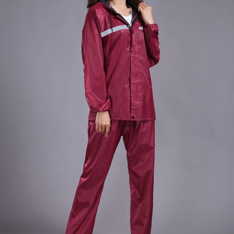 JINHE Odblaskowy Dzielony Garnitur Przeciwdeszczowy