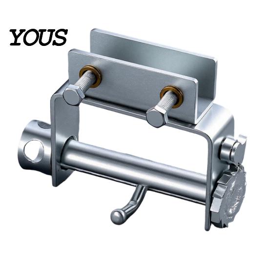 Adjustable Rope Tightener Universal Truck Clamp Tie-Down Tool, Heavy-Duty Steel Cargo Securing Fastener, No-Weld Installation for Pickup