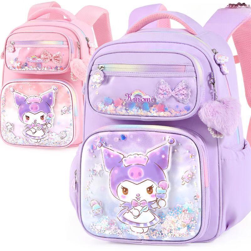 Kuromi Girls' Decompression School Backpack