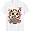 Cat Ramen Japanese Graphic Kawaii Cute Cat Anime Funny T-Shirt