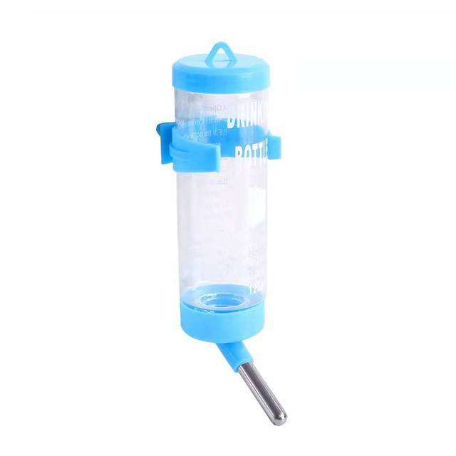 Distributeur d'eau en plastique pour hamster, mangeoire suspendue pour chien, cochon d'Inde, écureuil, lapin, fontaine à eau