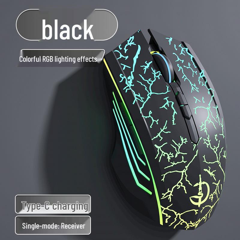 Rechargeable Silent Wireless Bluetooth Gaming Mouse for Desktop and Laptop (Men & Women)