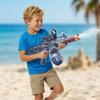 16 Electric Water Toy With Flashing Flames - Automatic Continuous Spray Water For Children