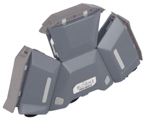 TOYO SAFETY Disaster Prevention Folding Helmet BLOOM II No.101 Gray