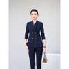 Women's High-End Double-Breasted Suit Set: New Spring/Autumn Style, Perfect for Professional and Formal Look